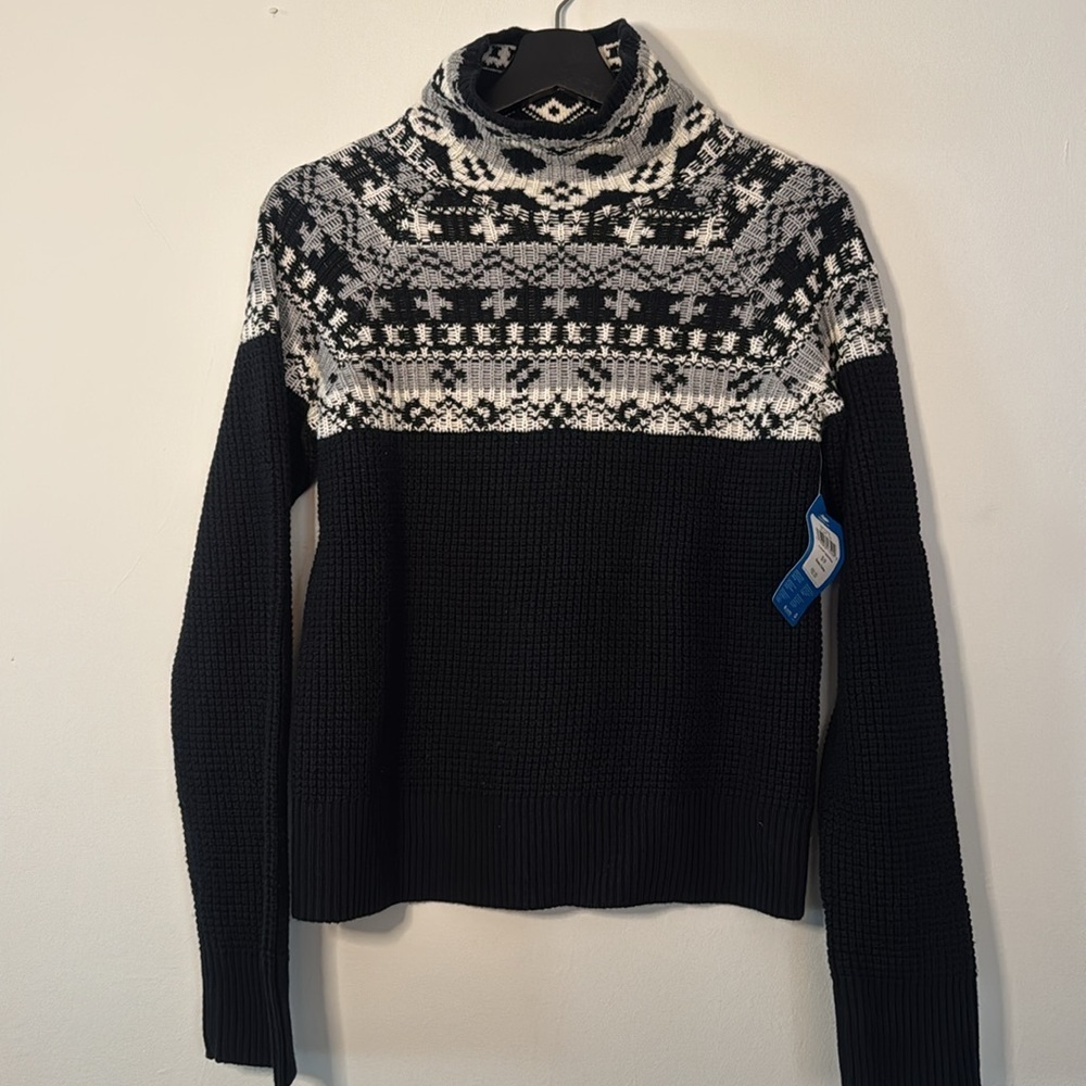 NWT COLUMBIA COTTON/NYLON/WOOL  SWEATER WOMEN’S SIZE S